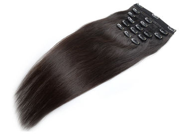 China Nenhum grampo em extensões naturais do cabelo, grampo reto do emaranhado em extensões do cabelo fornecedor