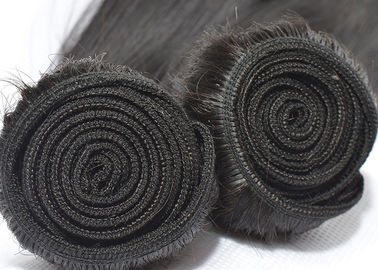China Nenhum preto não processado reto peruano do Weave 100% do cabelo de cheiro mau com Little Brown fornecedor
