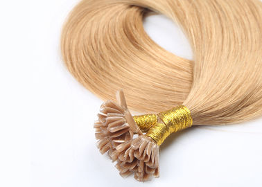 China Cutícula completa extensões pre ligadas alinhadas do cabelo lisas sem derramamento ou emaranhado fornecedor