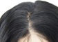 Perucas completas do laço de Remy do indiano cru superior baixo de seda, perucas completas do laço do cabelo humano para a mulher negra fornecedor