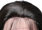 Cor natural pre arrancada transparente das perucas da parte dianteira do laço do laço sem derramamento ou emaranhado fornecedor