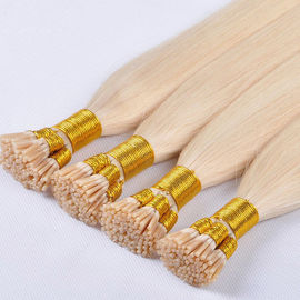 China extensões pre ligadas onduladas do cabelo da categoria 7A, extensões pre ligadas do cabelo da ponta da vara fornecedor