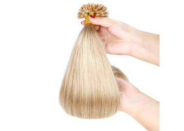 China Extensões pre ligadas reais do cabelo da ponta de 100% U sem cabelo sintético ou cabelo animal misturado fornecedor