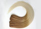 Grampo de cabelo humano peruano das extensões 100 do cabelo do Virgin na onda reta de seda macia fornecedor