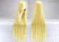 perucas coloridas longas do cabelo de 100cm multi, onda reta de seda perucas sintéticas coloridas fornecedor