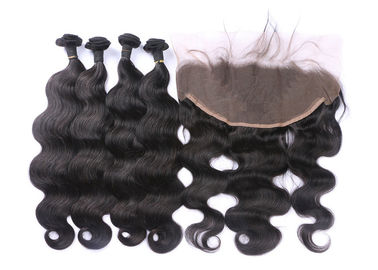 Do fechamento frontal completo do laço da onda 13x6 do corpo bom sentimento resiliente com 4 pacotes fornecedor